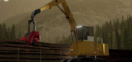 Kobelco SK400LL Log Loader v1.0