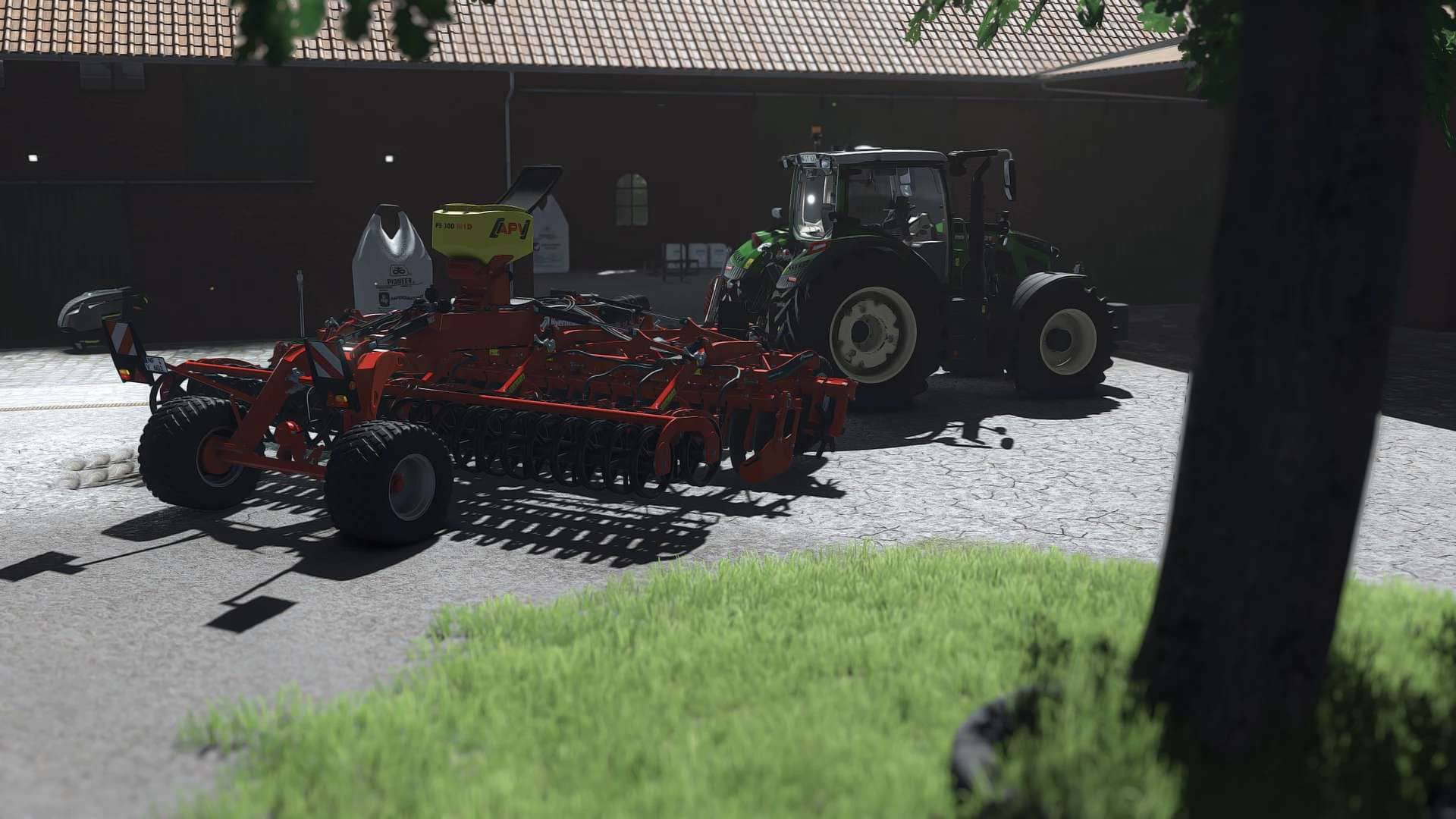 Kverneland Qualidisc Pro 6001T + APV-Streuer v1.0.0.1