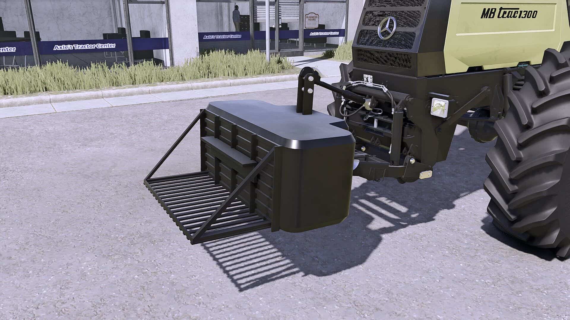 Lizard 1050 kg – front and rear weight V1.1.1