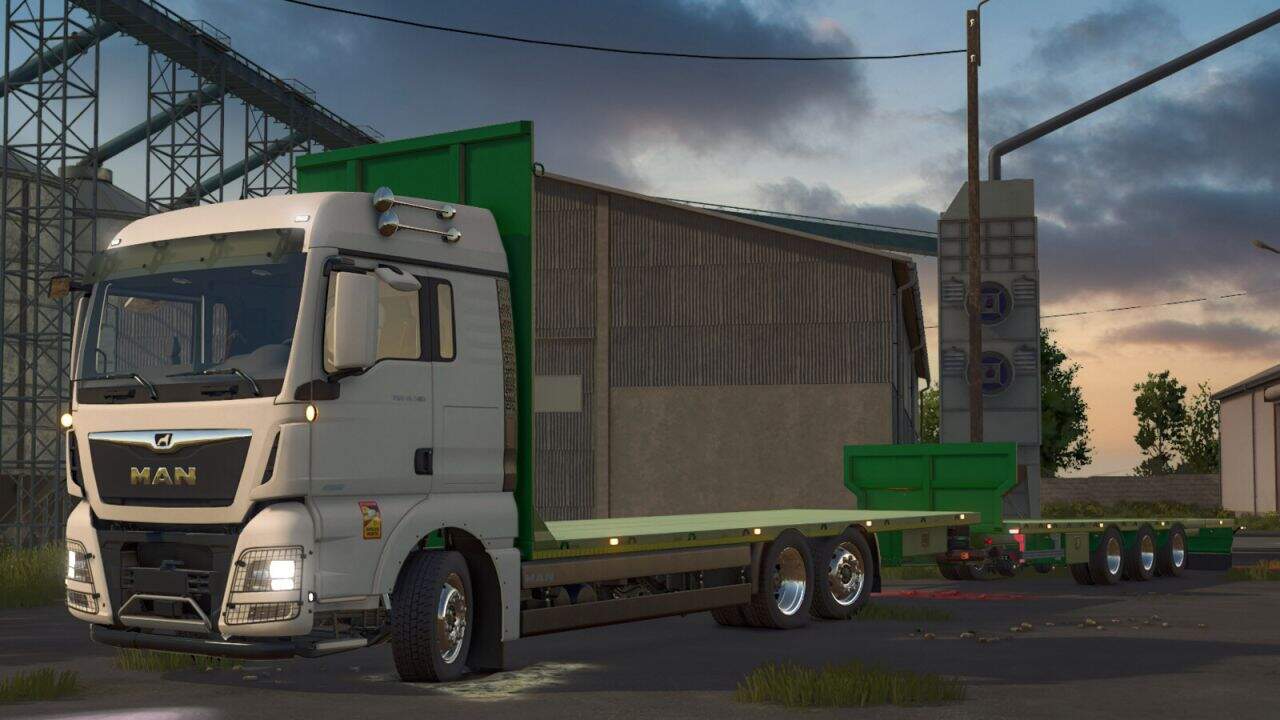 MAN TGX 6×2 Straw Bale V1.0 thumbnail 3