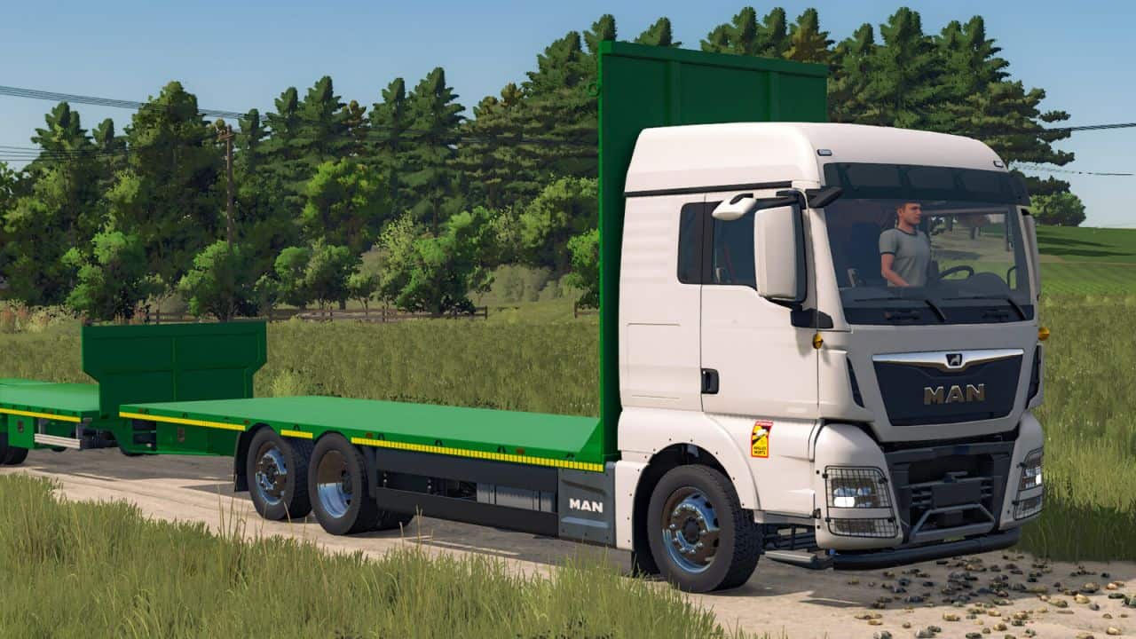MAN TGX 6×2 Straw Bale V1.0
