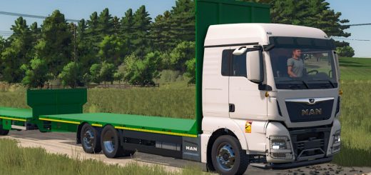 MAN TGX 6×2 Straw Bale V1.0