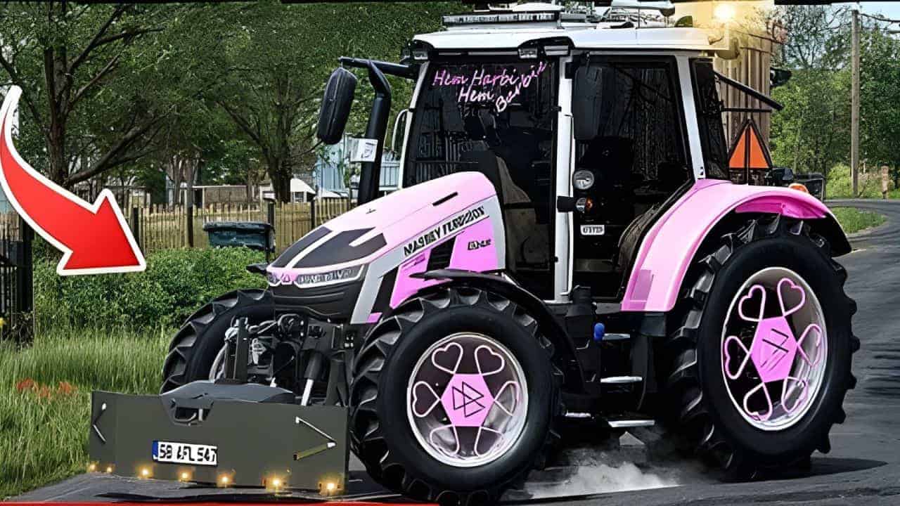 Massey Ferguson 5S (Pink) v1.0