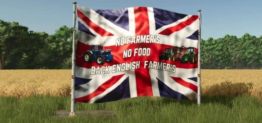 No Farmer No Food English Flag EDIT v1.0