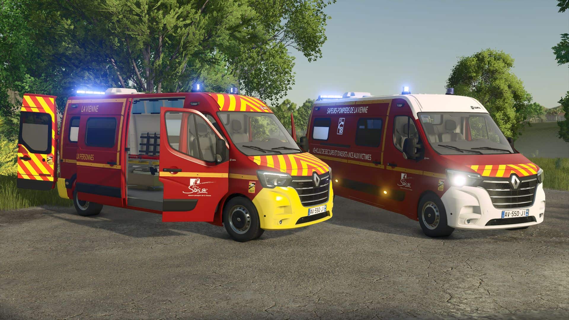 Renault Master (Firefighters) V1.0