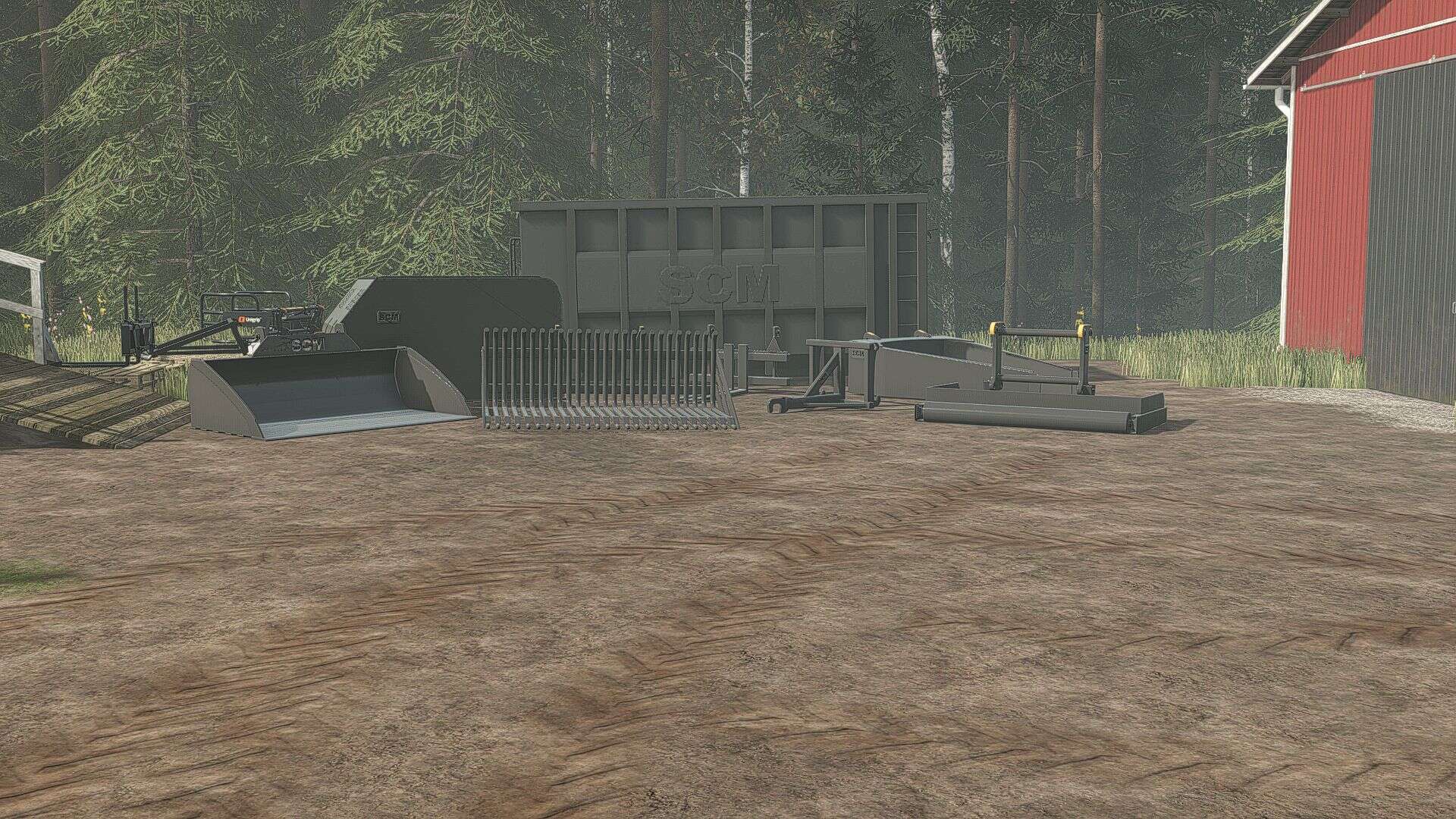 SCM wheel loaders tools pack V1.2