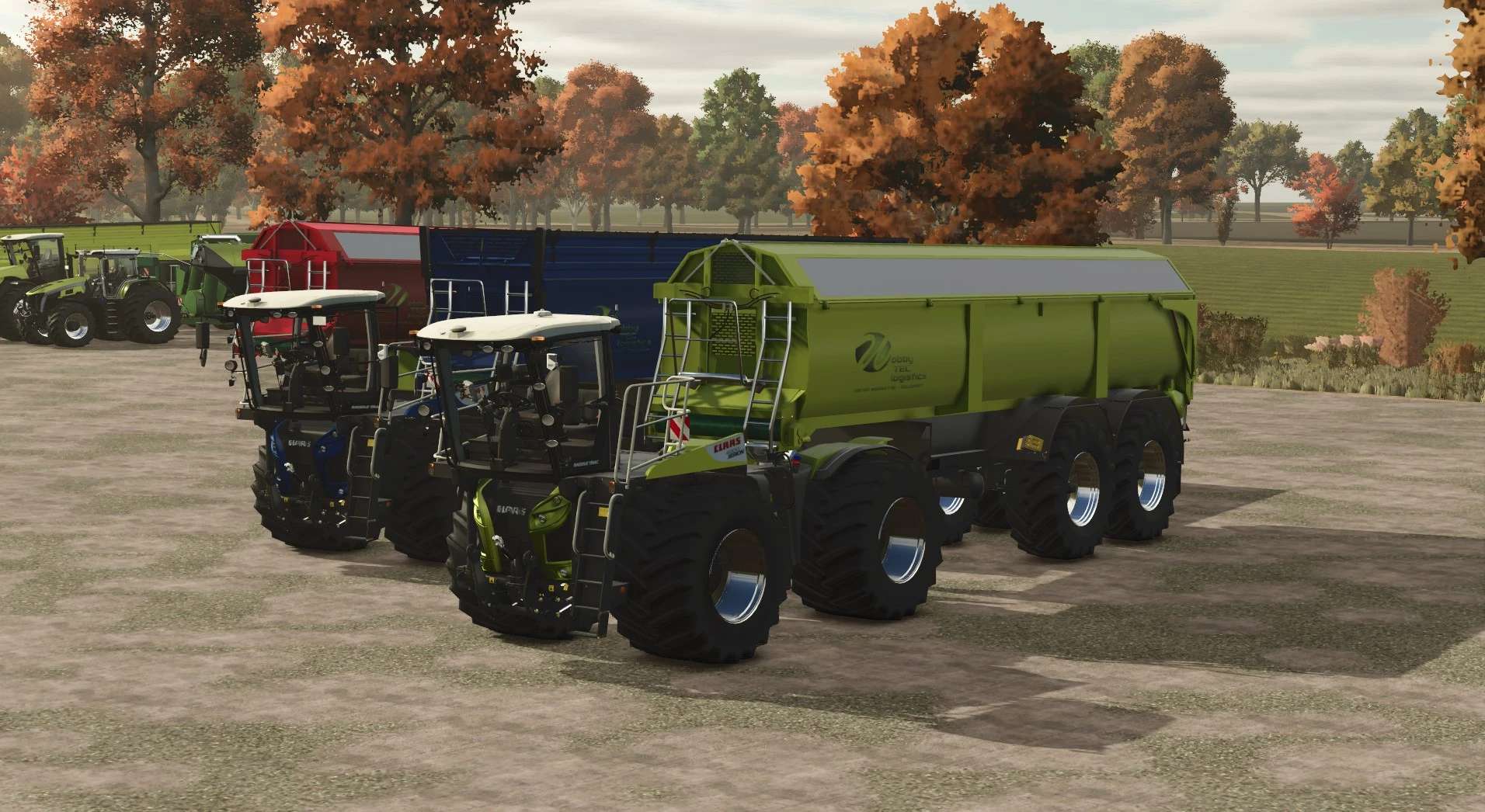 SaddleTrac Trailer for the Xerion 4200 SaddleTrac WobbyTec v1.0.0.1