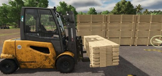 Storage For Pallets Of Boards, Planks, And Wooden Beams v1.0