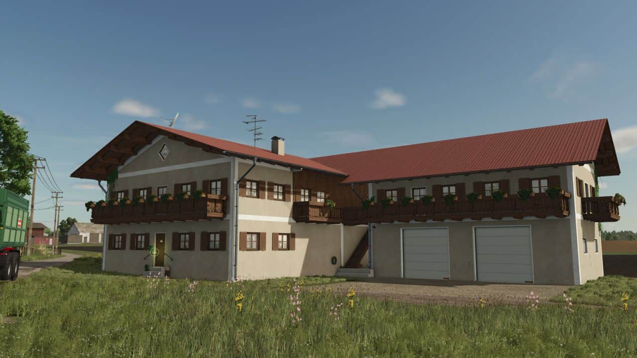 Upperbavarian Farmhouse With Workshop v1.0