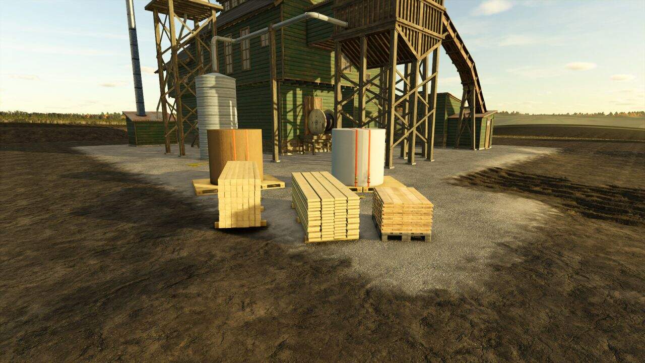 Woodchips Processing Factory v1.0.0.1