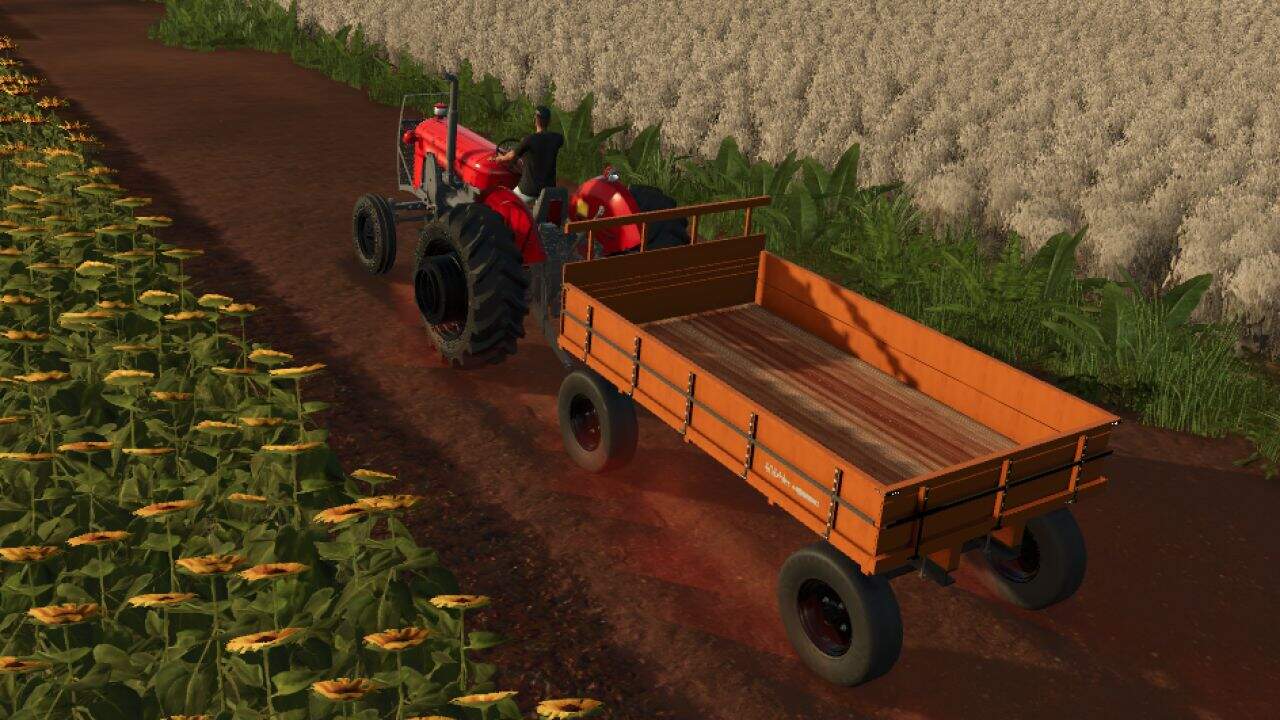 Wooden trailer V1.0