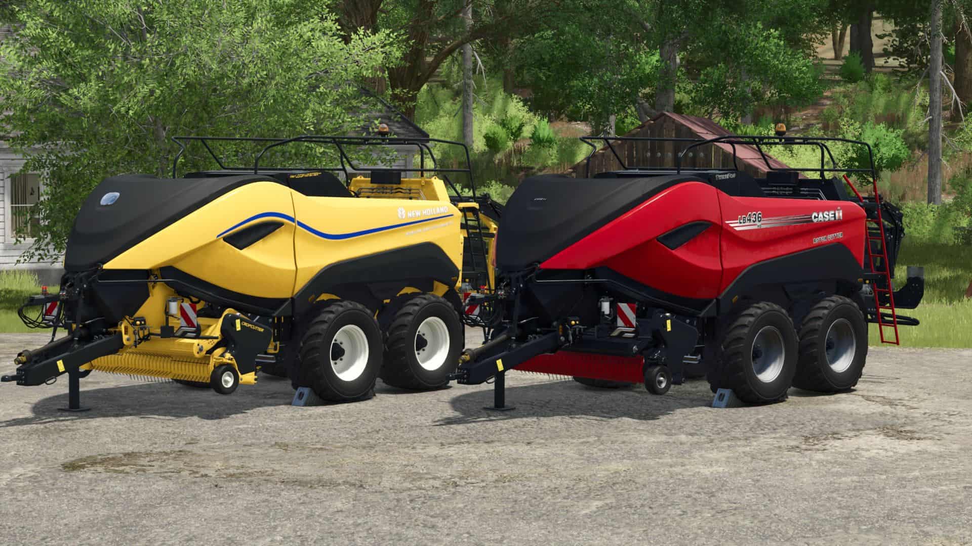 CNH Square Balers Pack Rust Edition v1.3