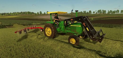 1978 Massey Ferguson 6 wheel hay windrower v1.0