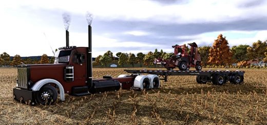 2025 Fontaine Flat Deck Trailer v1.0