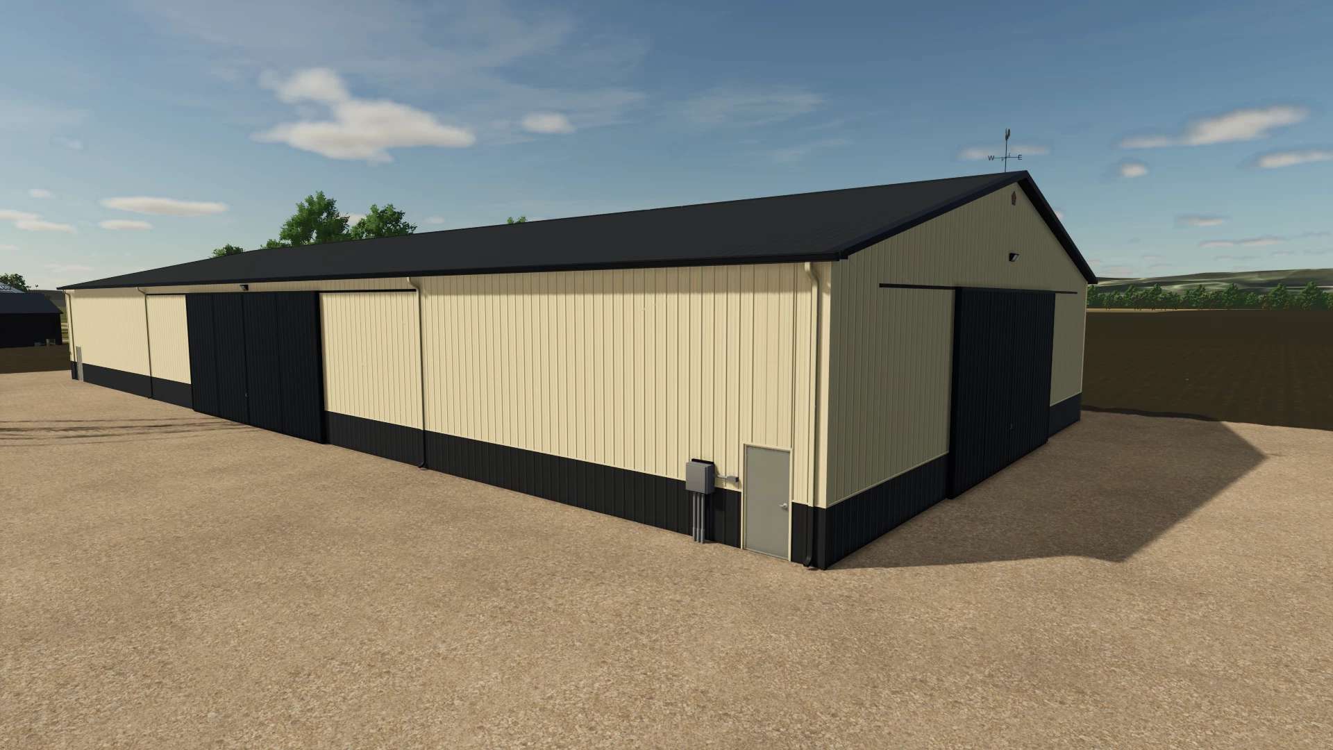 72×170 Shed v1.0 | FS25 Mod Download