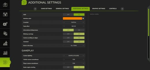 Additional Game Settings V1.0.0.5