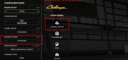 Adjustable Engine Power V1.0