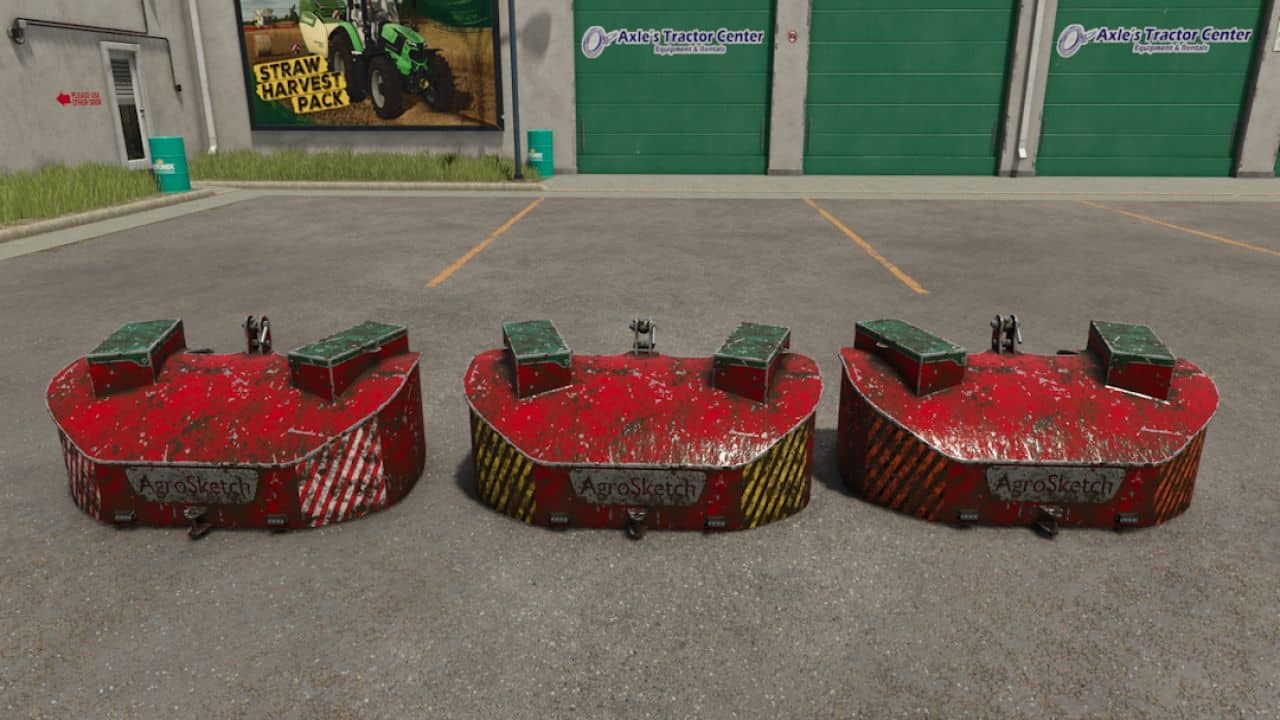 AgroSketch weight pack V1.0