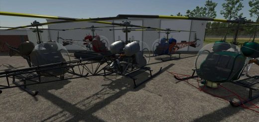 Bell 47G Helicopter v1.0.2