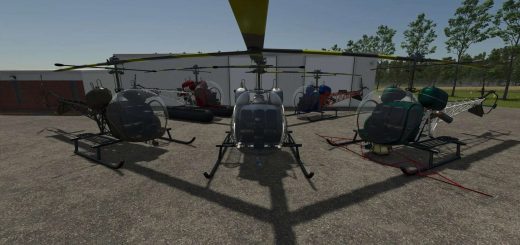 Bell 47G Helicopter v1.0.1