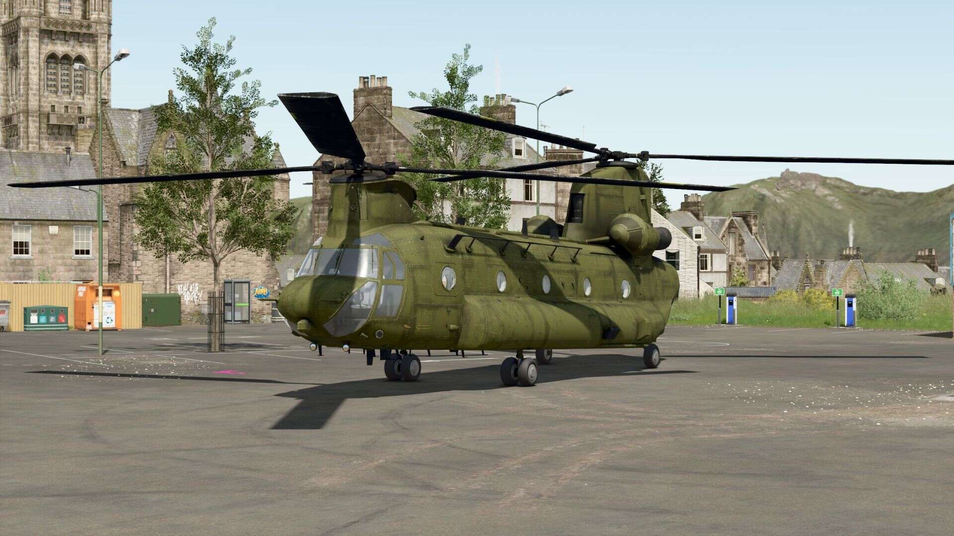 CH47 Chinook Helicopter v1.0