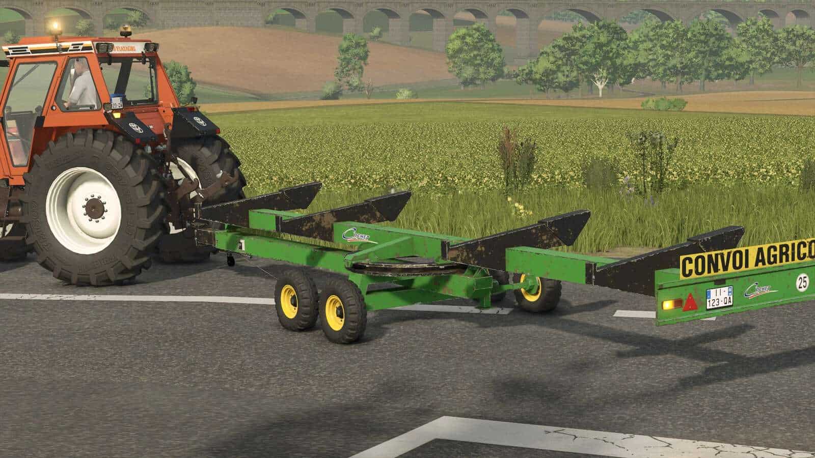 Cochet Turntable Cutter Trailer v1.0