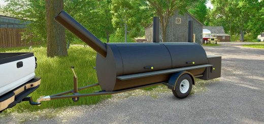 Custom BBQ Pit Trailer v1.0