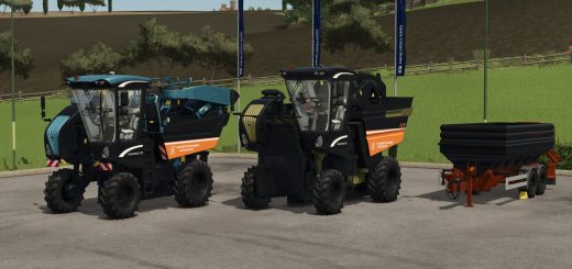 Grape and olive harvester V1.0