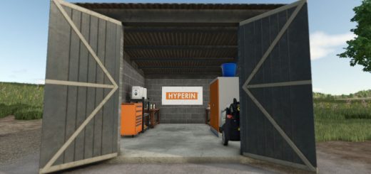 HYPERIN Tool Shed With Pressure Washer V1.0