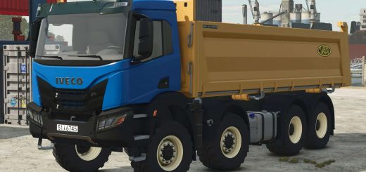 Iveco X-Way Meiller Kipper Truck v1.0