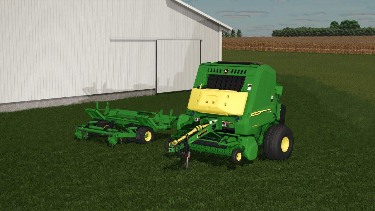 John Deere 561R Premium Round Baler V1.0.0.1