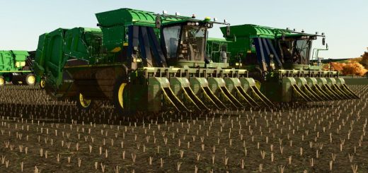 John Deere 7760/CP690 Roller Pickers V1.1