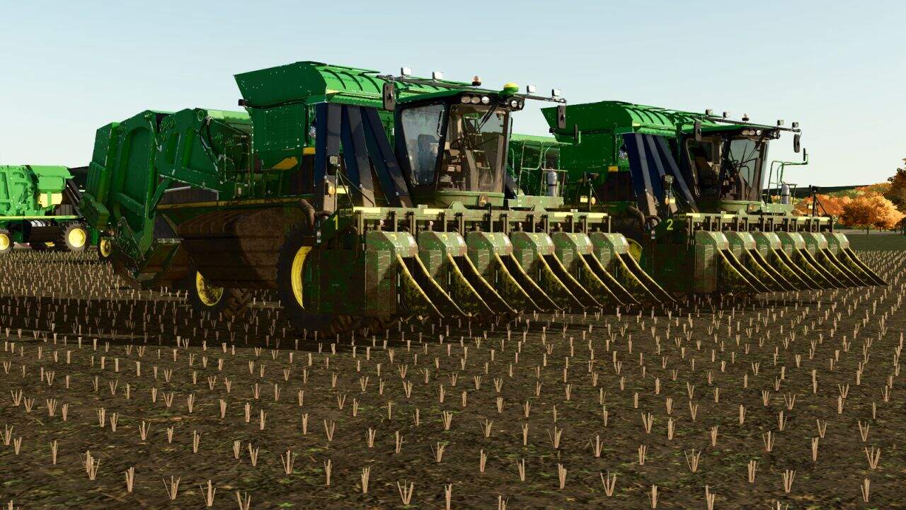 John Deere 7760/CP690 Roller Pickers V1.1