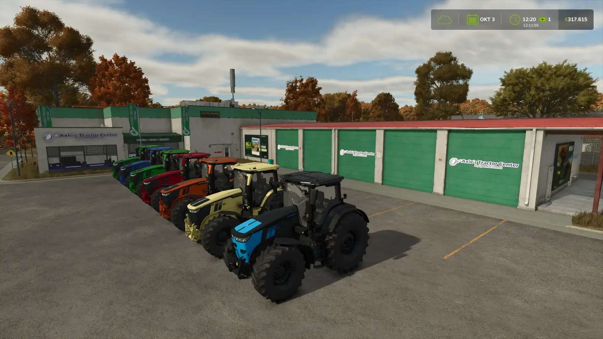 John Deere 7R with front loader v1.0.0.7