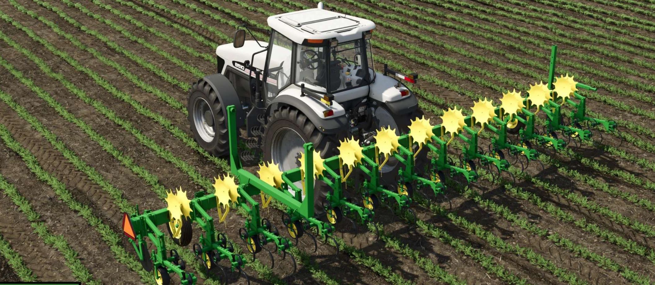 John Deere 825 Row-Crop Cultivator v1.0