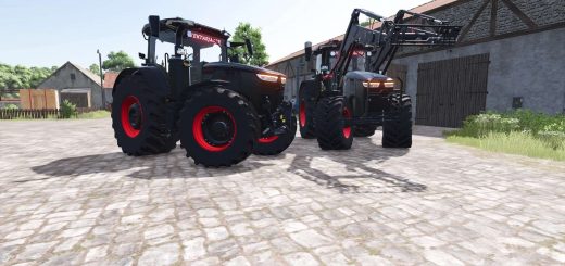 John Deere Multicolor with front loader v1.0