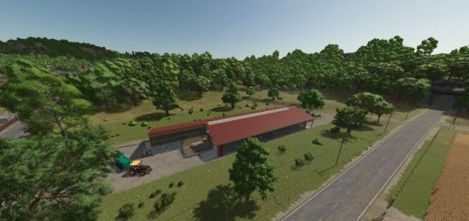 Large Stable With ManureHeap v1.0