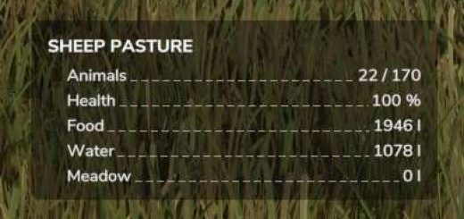 Limit Husbandry Animals BETA v1.0