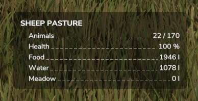 Limit Husbandry Animals BETA v1.0