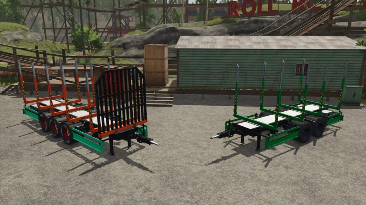 Lizard Short Wood Trailer Pack V1.0