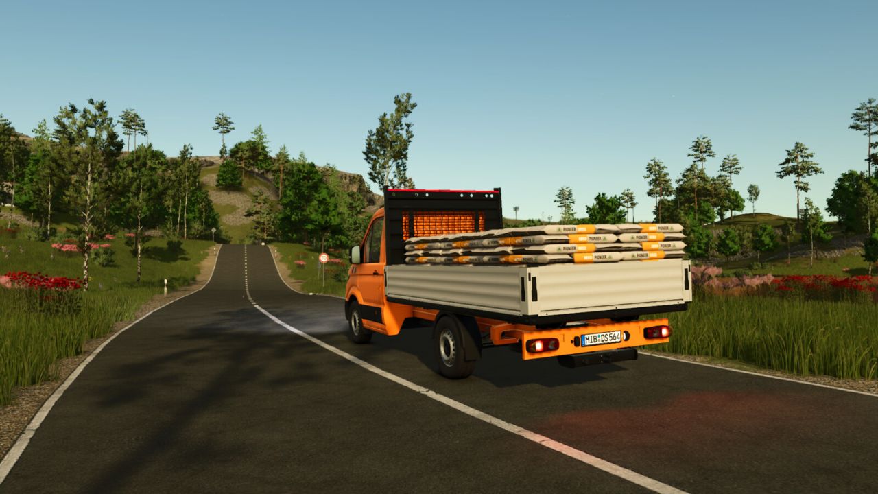 MAN TGE Flatbed v1.1