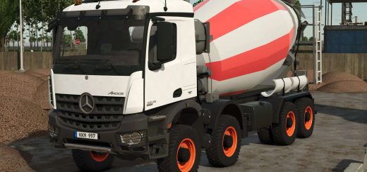 Mercedes Arocs 3245 Concrete Mixer Truck v1.0