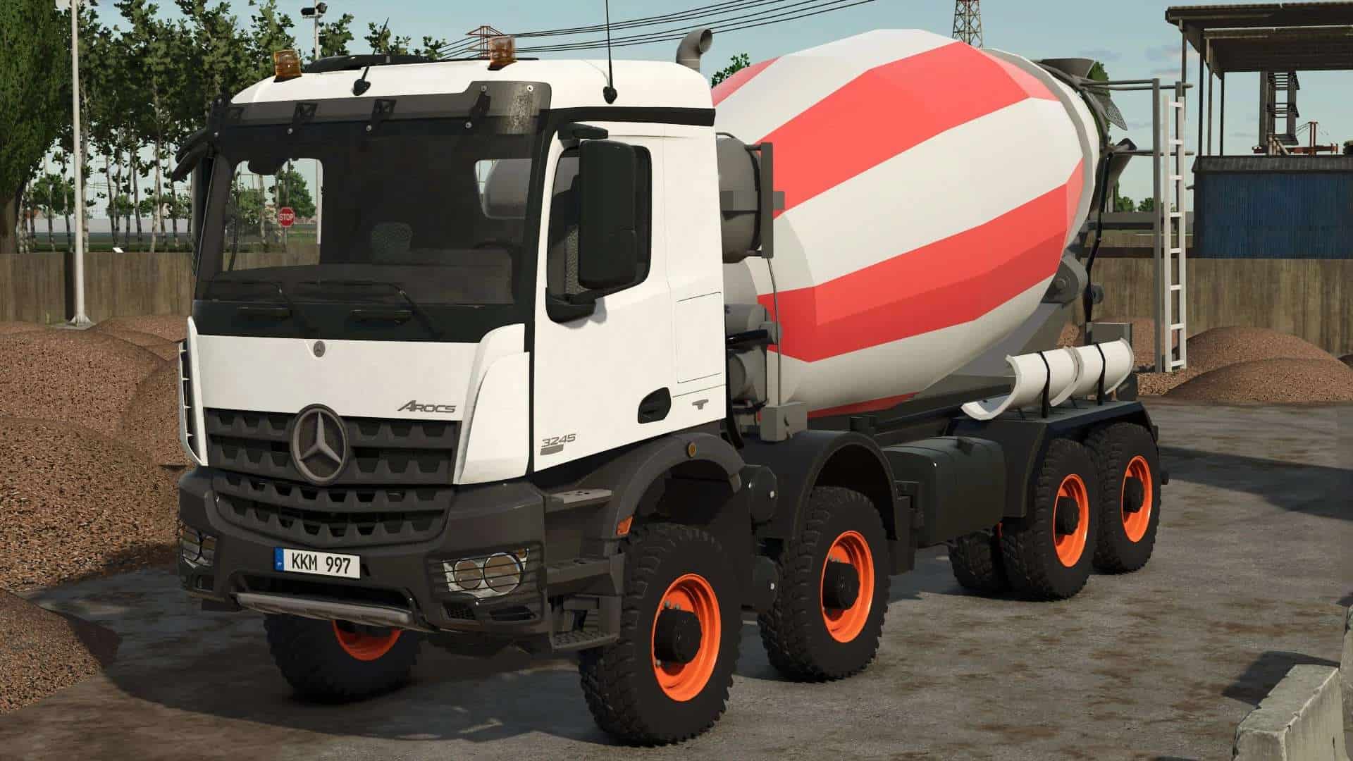 Mercedes Arocs 3245 Concrete Mixer Truck v1.0