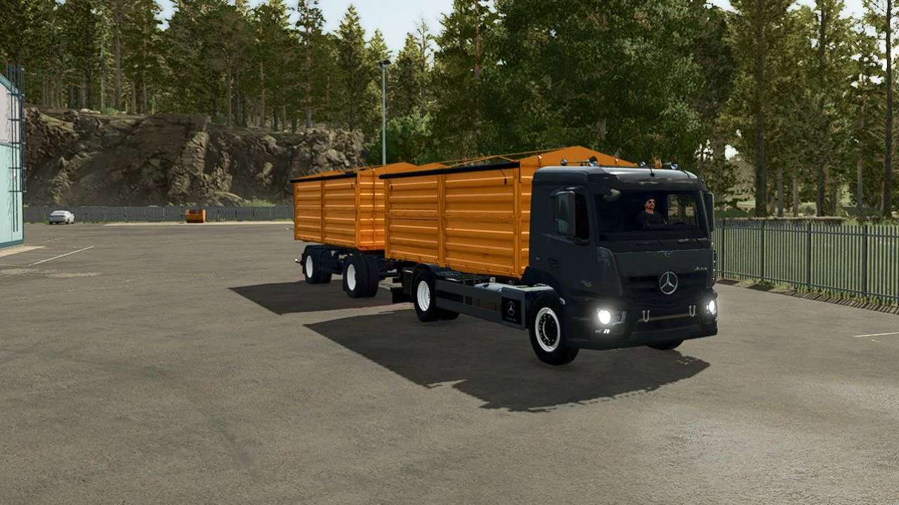 Mercedes Benz Antos Grain 4×2 v1.0 thumbnail 2