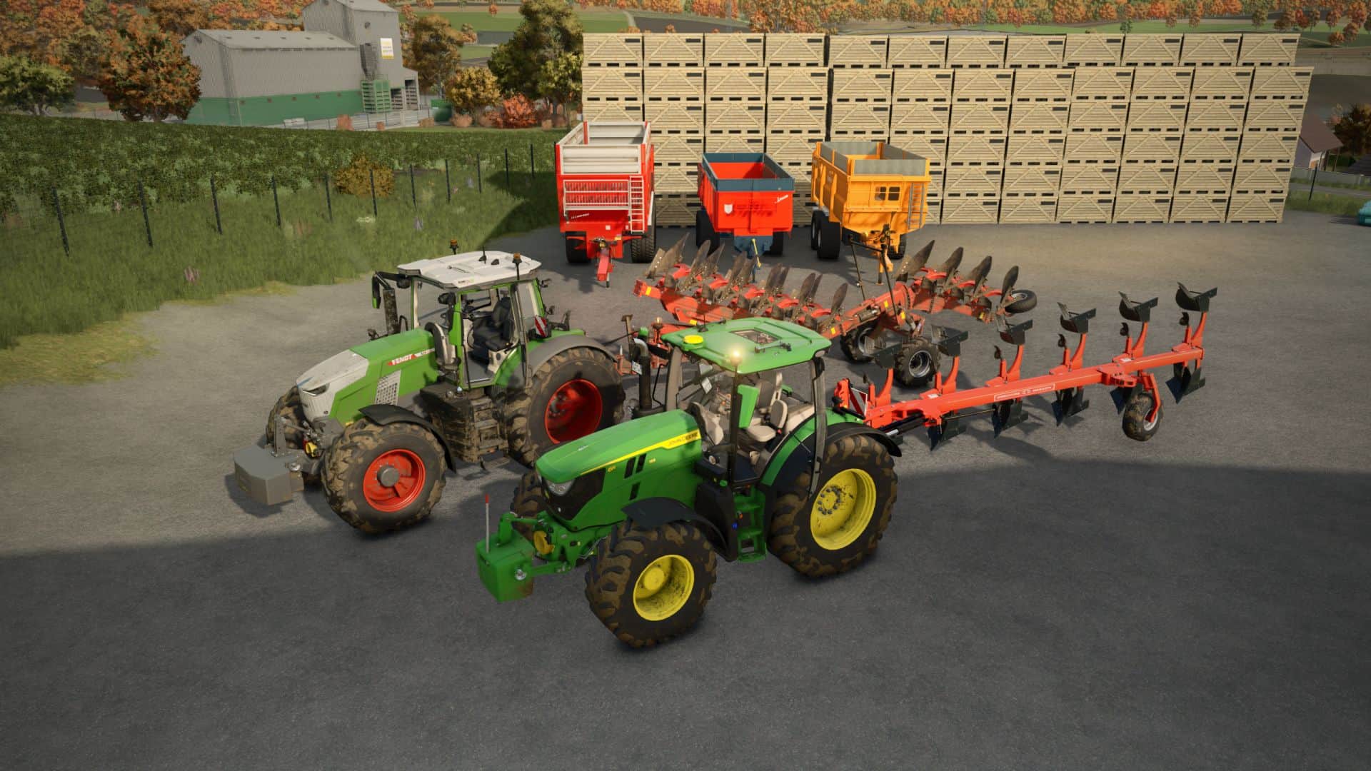 Placeable Palox wooden pallet box V1.0