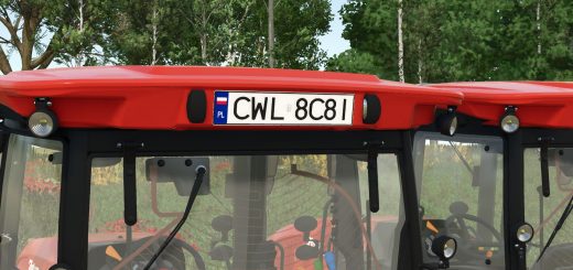 Polish license plates V1.0