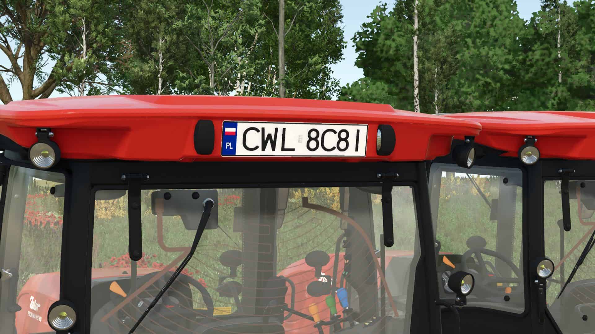 Polish license plates V1.0