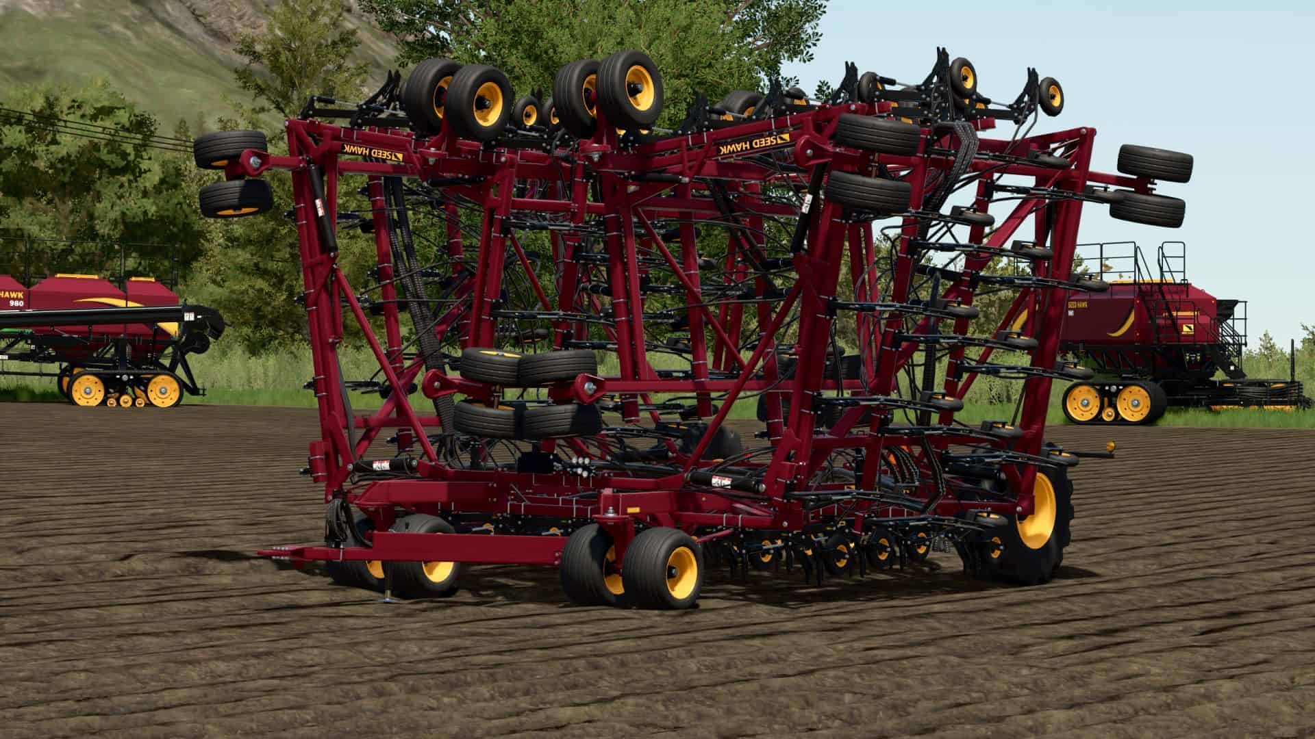 Seed Hawk XL Toolbar (84ft) with Additional Systems v1.0