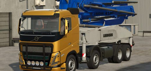 Volvo FH16 Concrete Pump Truck v1.0
