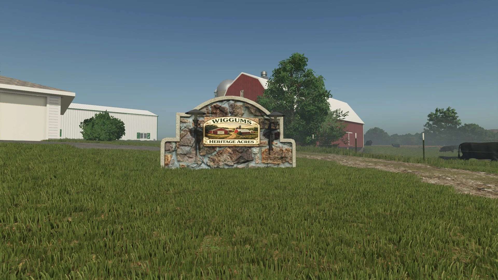 Wiggums Heritage Acres Farm Sign v1.0